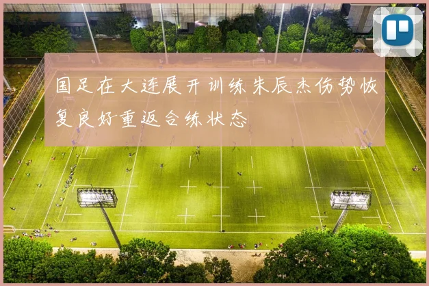 国足在大连展开训练朱辰杰伤势恢复良好重返合练状态